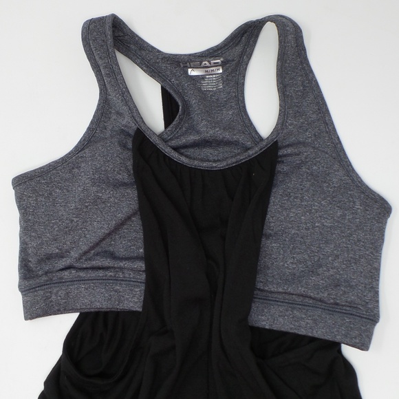 loose tank top with built in sports bra